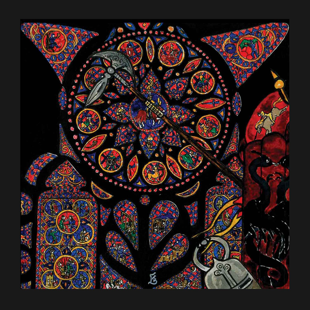 Vitraux format 18 cm - 2 modèles au choix