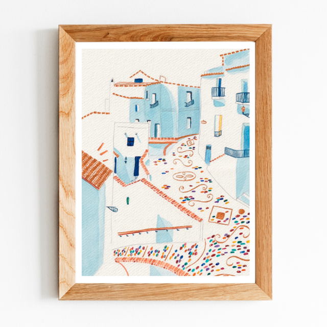 Frigiliana - Artprint