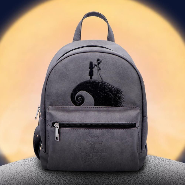 Nightmare Before Christmas Backpack (Grey)