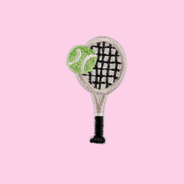 Tennis Racket w/ Tennis Ball (Black)