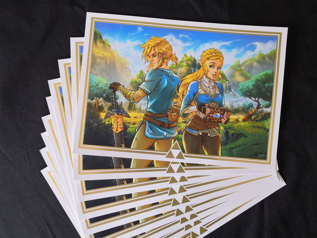 Affichette Zelda