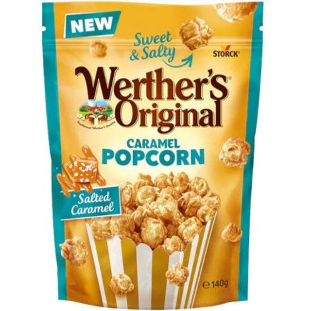 Werther&#039;s Original Popcorn Caramel Salé 140g