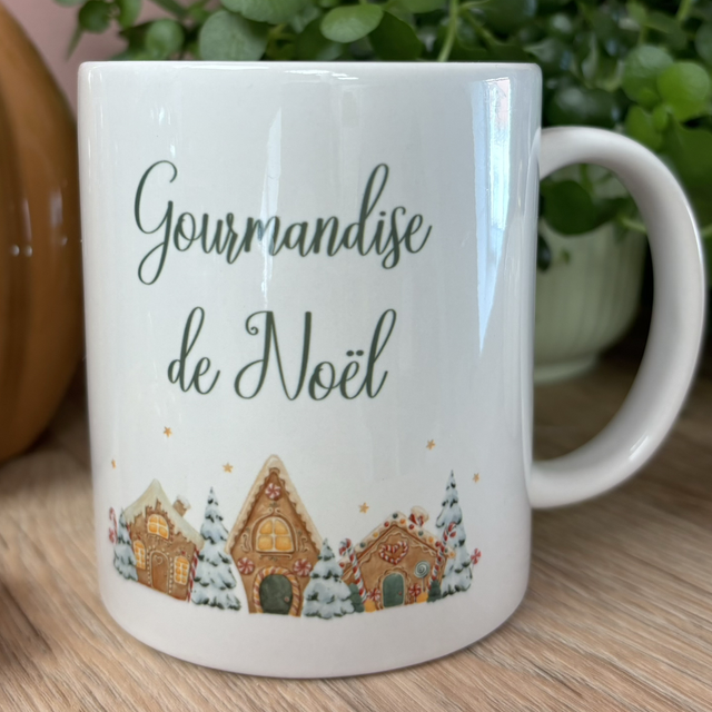 Mug de Noël bonhomme pain d&#039;épice