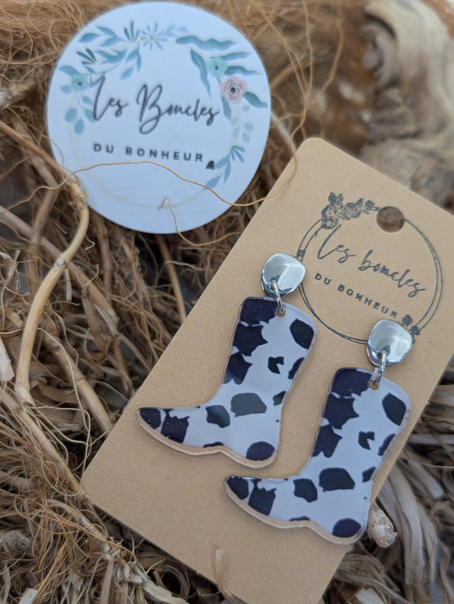Boucles d&#039;oreilles Country fantaisie try009