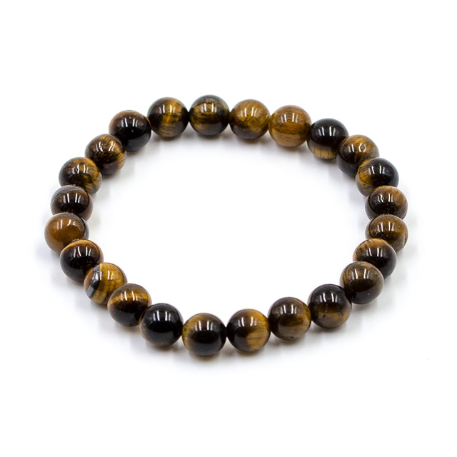 Bracelet Oeil de Tigre 8 mm 
