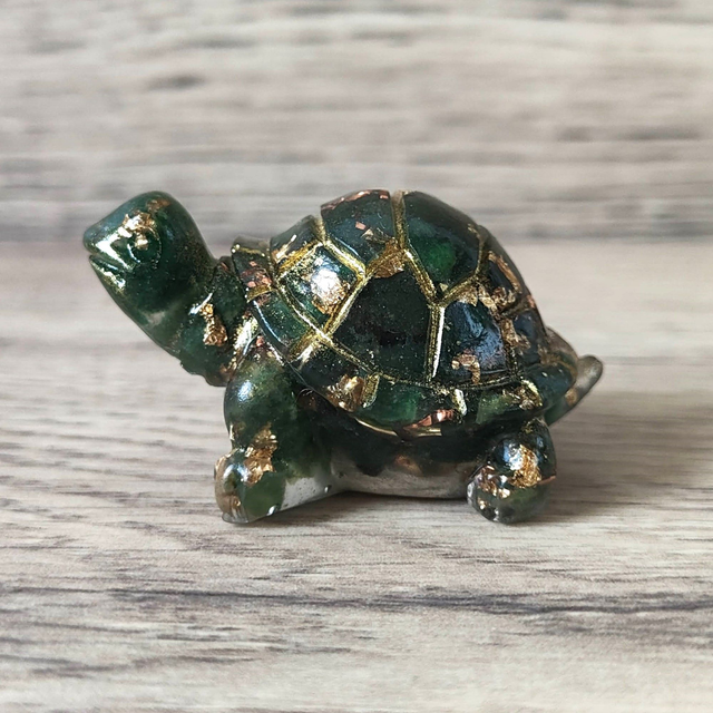Orgonite petite tortue aventurine