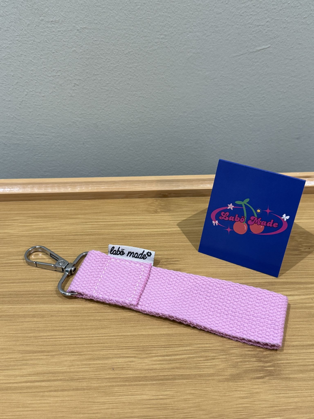 LABÖMADE Personalised Keyring - Pink
