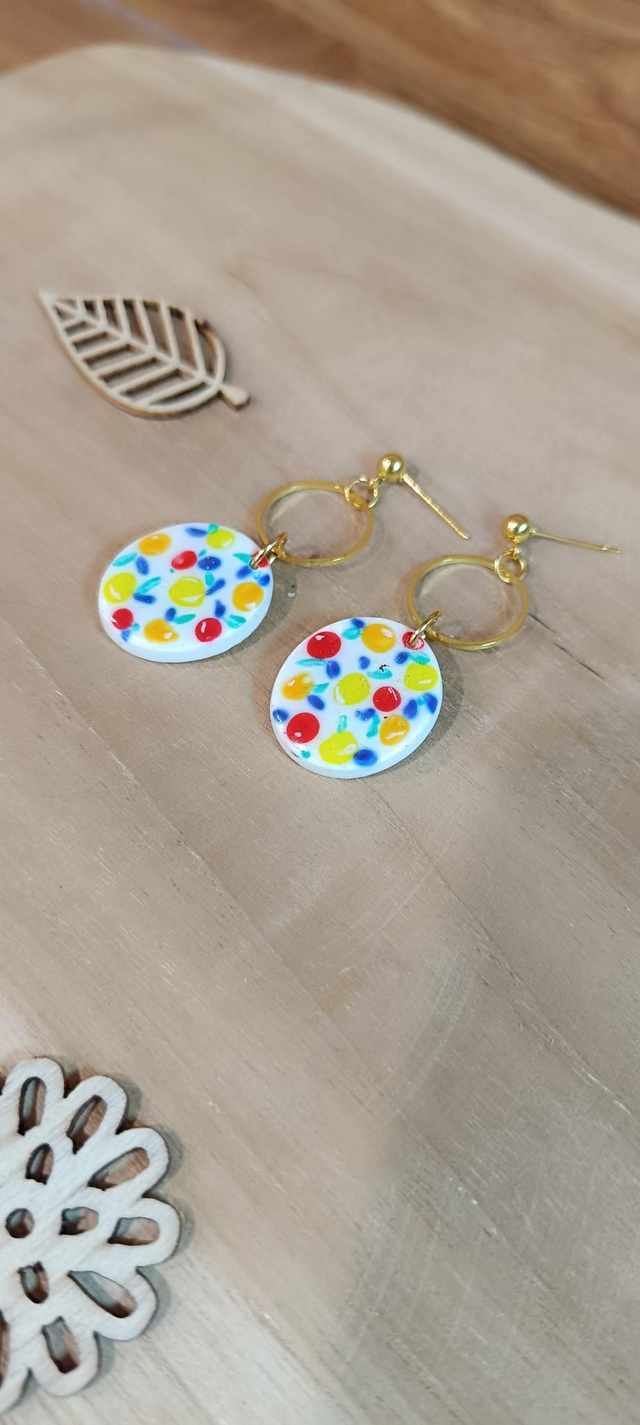 Boucles d'oreilles - Petit fruits