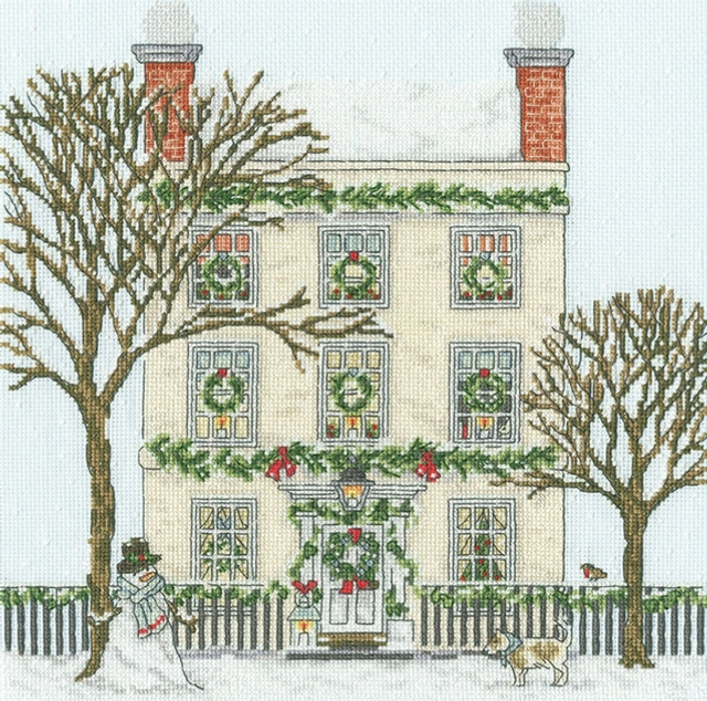 Christmas Townhouse by Bothy Threads