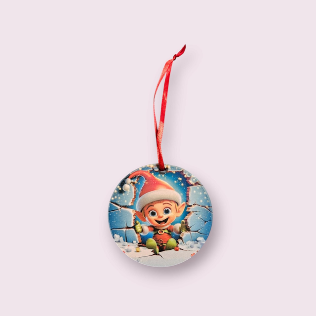Boule de Noël Lutin