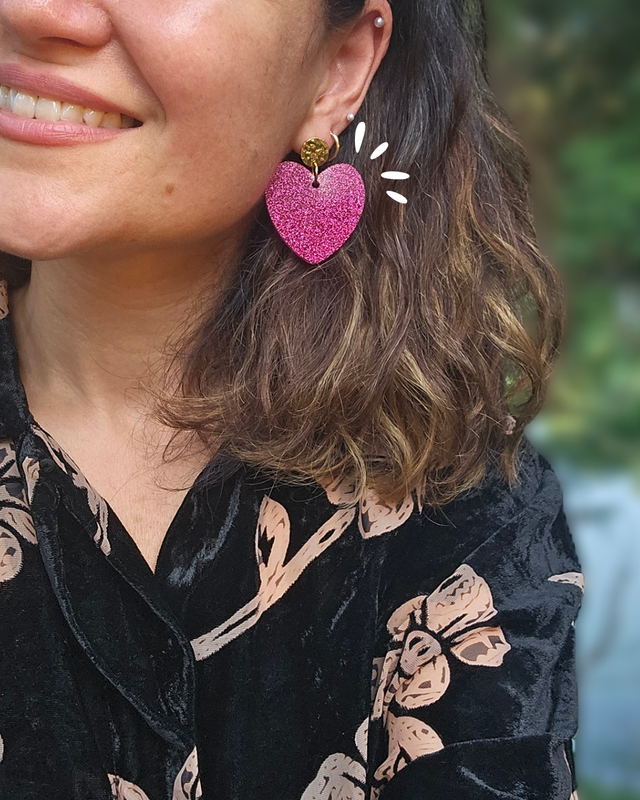 KISS'KISS MARRON PAILLETTÉ