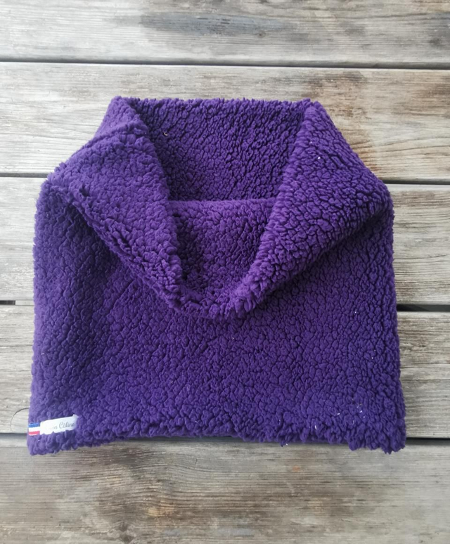 Snood LOUIS uni violet