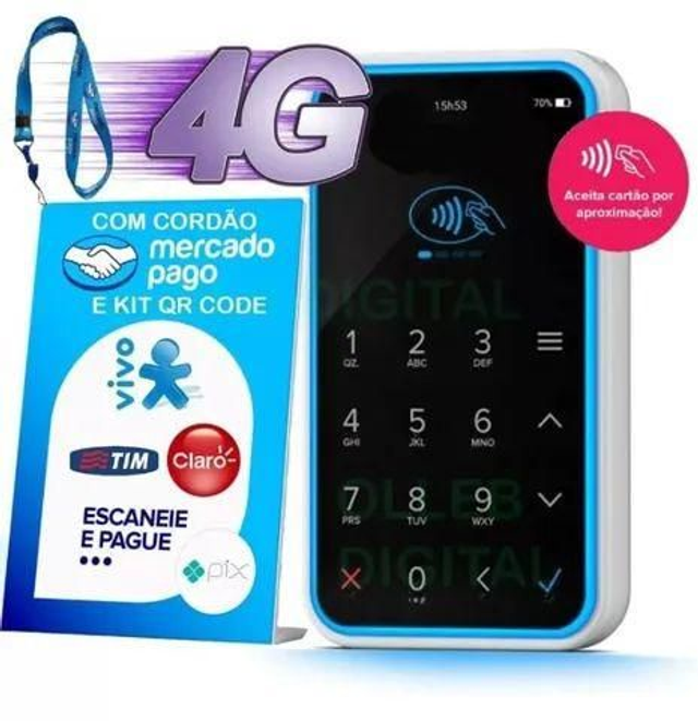 Nova Maquina de Cartão de Crédito Point AIR