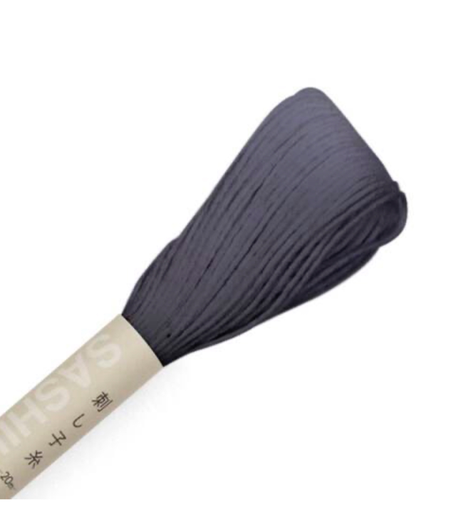 Fil Sashiko Gris foncé 20 M