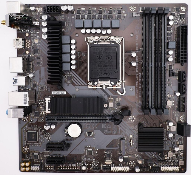 02.2.0068 – Scheda Madre Gigabyte B760M DS3H AX DDR4 – Micro‑ATX business/gaming con WiFi per Intel 12ª/13ª/14ª Gen