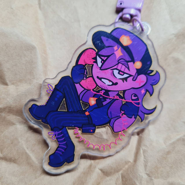 Purple Guy Charm