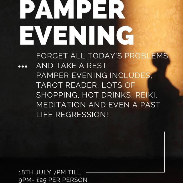 Pamper evening 
