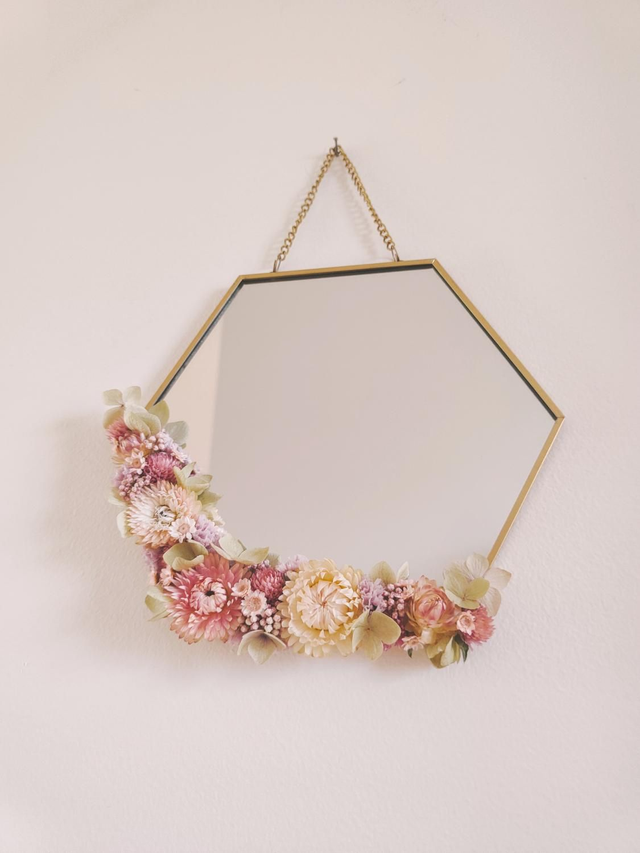 Miroir fleuri - Anouk