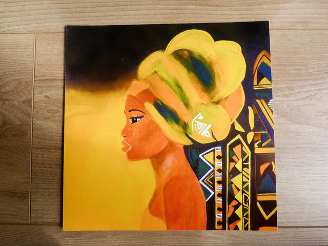 Art print (impression d'art) 30x30cm "MALIYA"