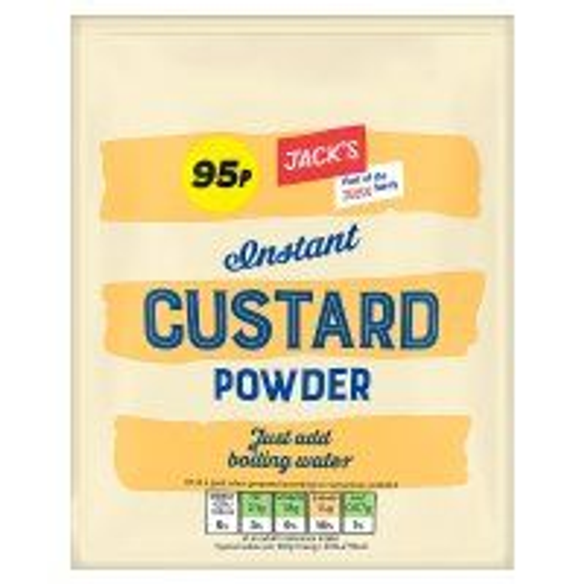 Jack's Instant Custard powder 72g packet