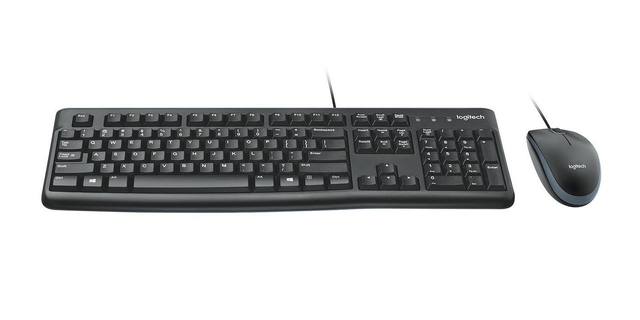Logitech MK120 keyboard en muis