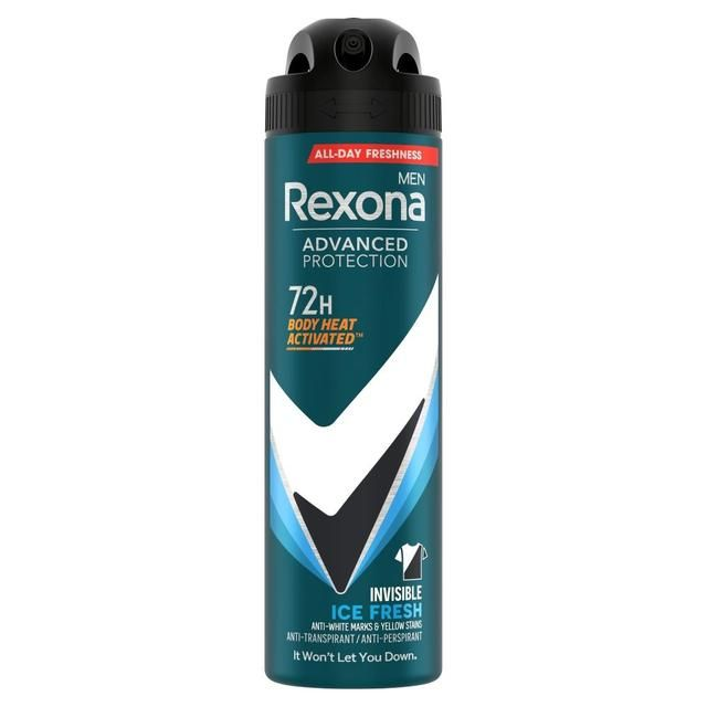 Rexona Deo Men 150 Ml Advanced Protection Invisible Ice Fresh