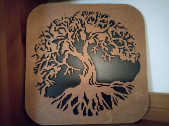 Arbre de Vie en bois - 30x30 cms