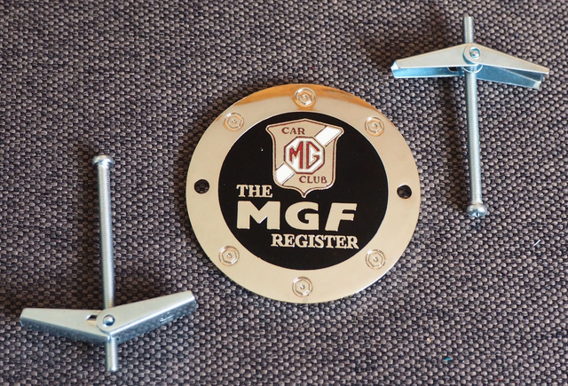 MGF Register Grille Badge