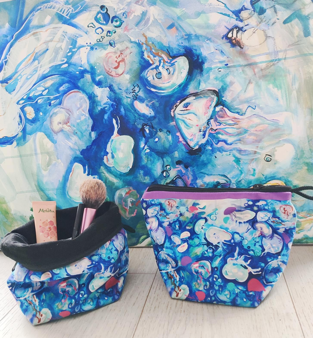 Trousse de toilette/pochon 2 en 1