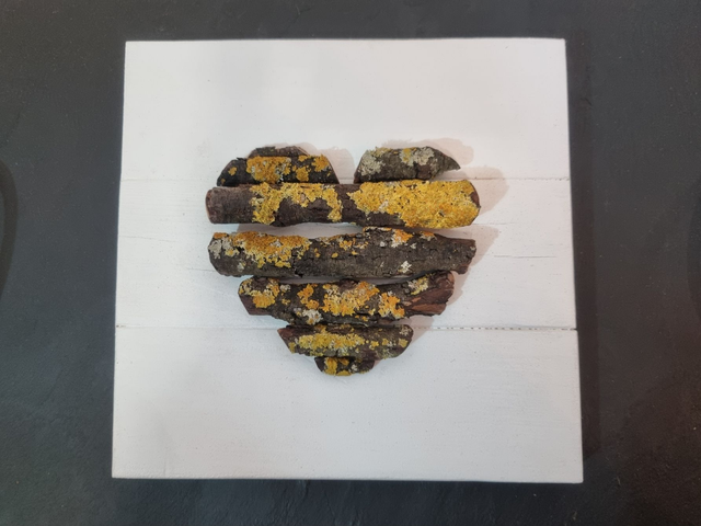 Tableau Rustique - Œuvre d’Art Upcycling