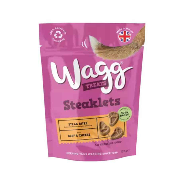 Wagg Steaklets Steak Bites with Beef &amp; Cheese