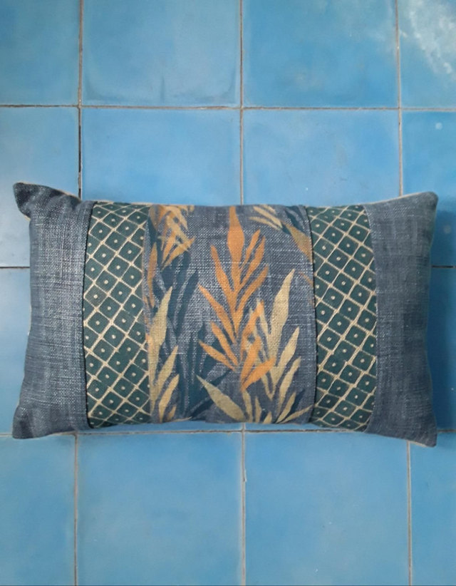 Coussin en lin - collection PATCHWORK 
