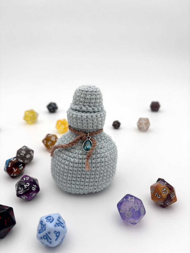 Potion Dice Bag - Light blue