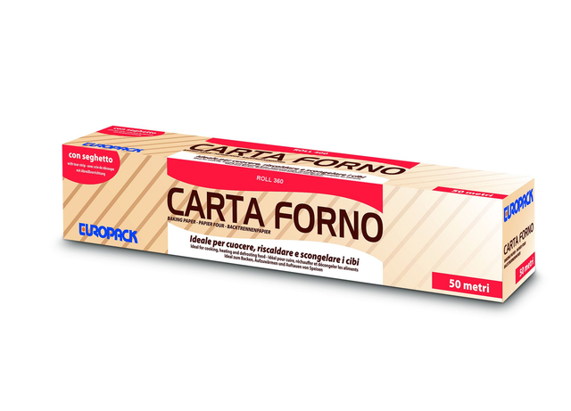 Carta Forno a rotoli con astuccio H. 360 mm. 50 metri