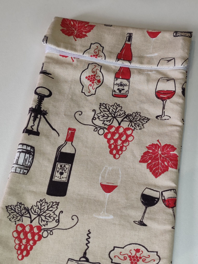 Sac à sandwich Baguette "VIGNOBLE"