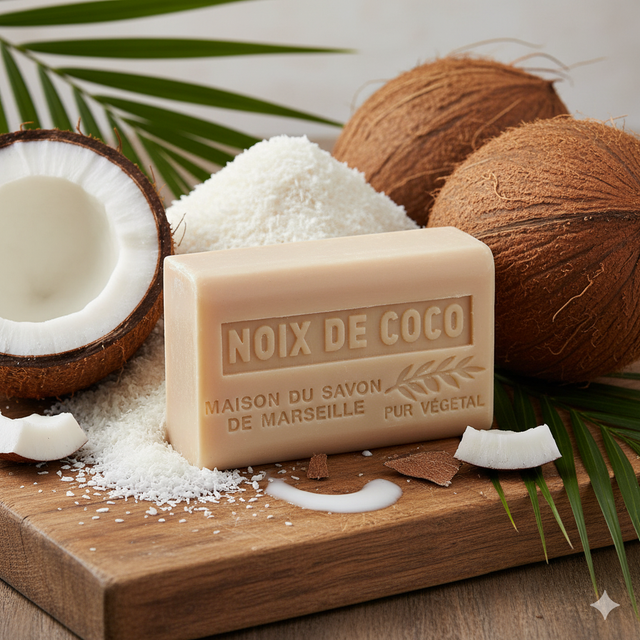 Savon de Marseille Noix de coco