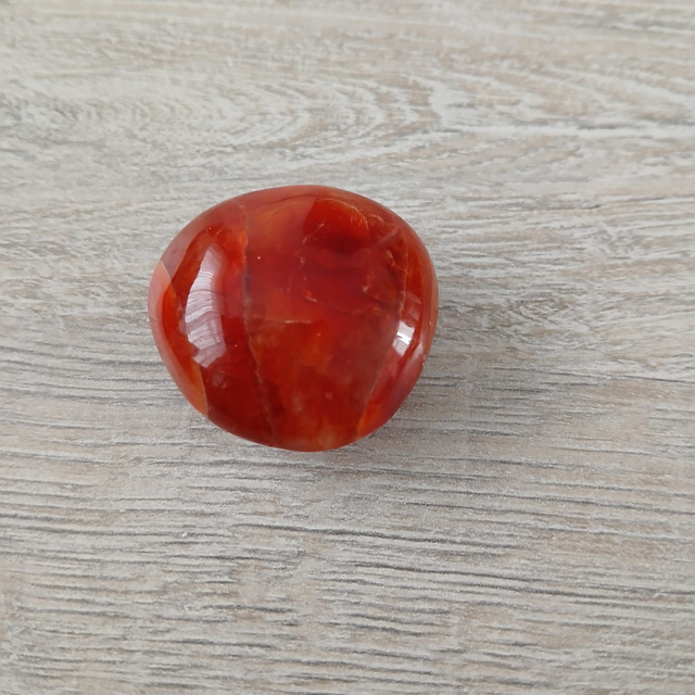 Carneool – Energie & Levenskracht Ø3,5x2cm (12.092)