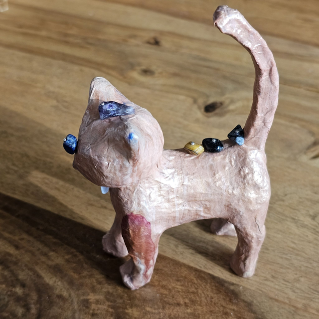 Gardien d'Onya - Chat rose