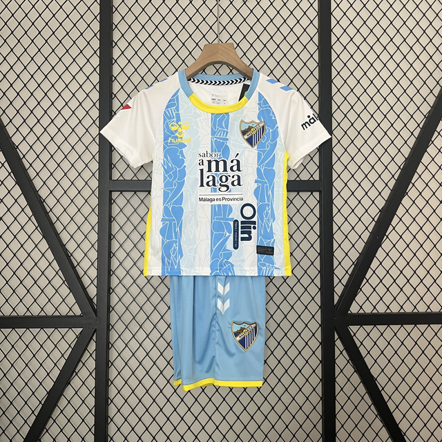Conjunto camiseta + pantalón NIÑOS 1ª  Málaga CF 24-25 