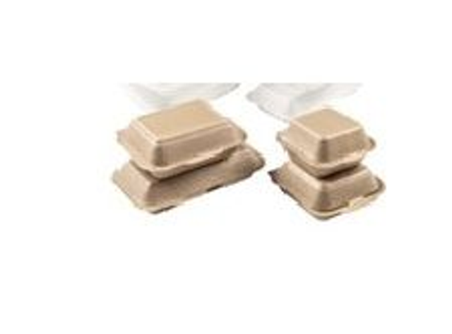 HB10 10"x6" XPP Brown Burger Boxes - BTC102 (200 Pack)