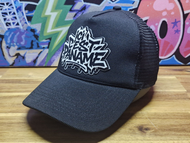 #21 CASQUETTE CUSTOM 3D GRAFFITI ICI C'EST PANAME