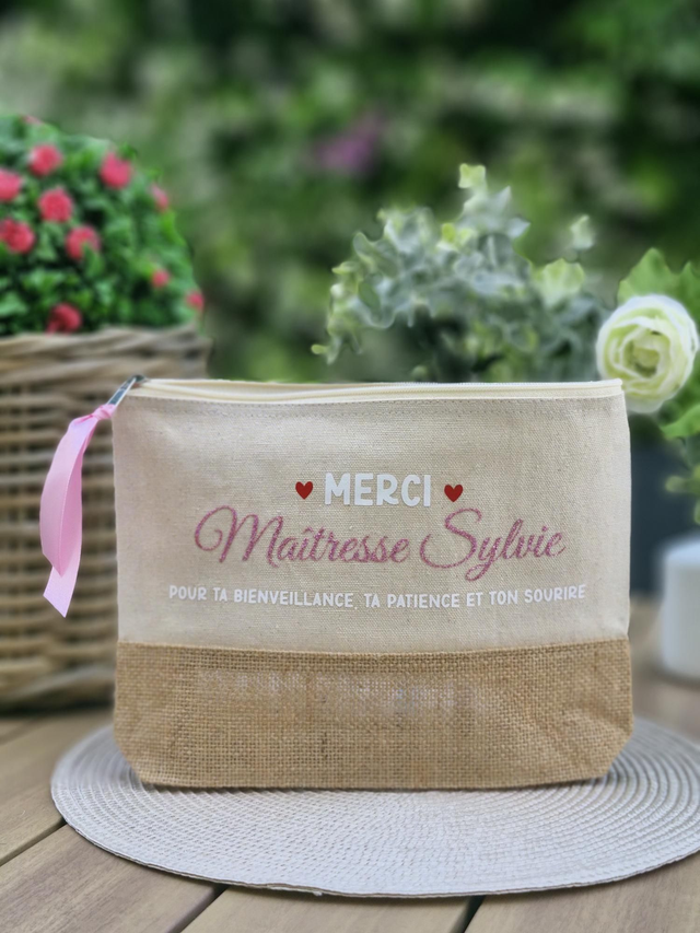Trousse de toilette "Sylvie"