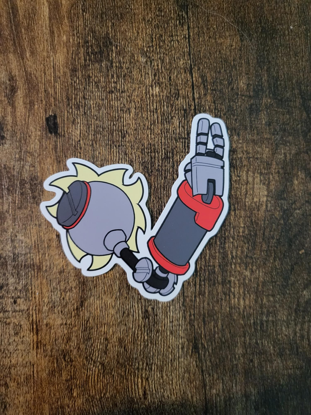 Chai's Arm 'Rush' Sticker