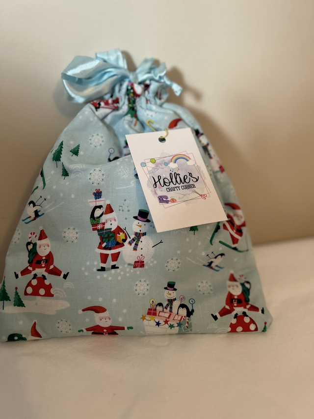 7062b. Christmas gift bag