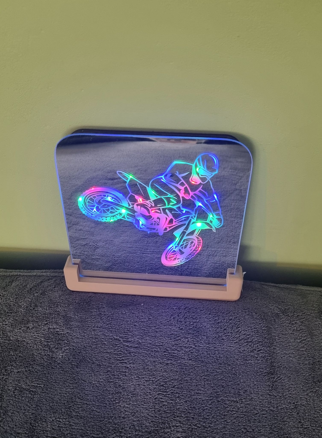 Miroir carré moto cross