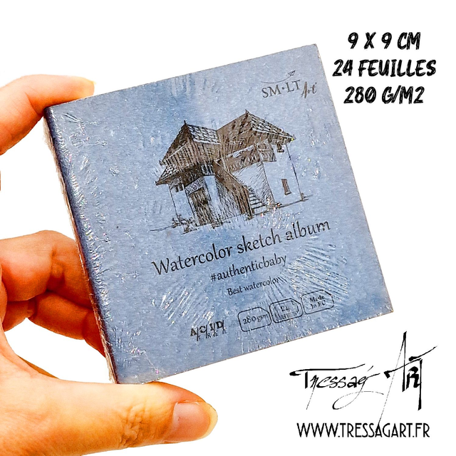 CARNET SKETCHBOOK AQUARELLE - TS048