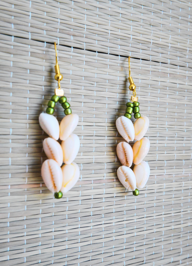 Boucles d'oreilles Hinatea - Collection HEREANI