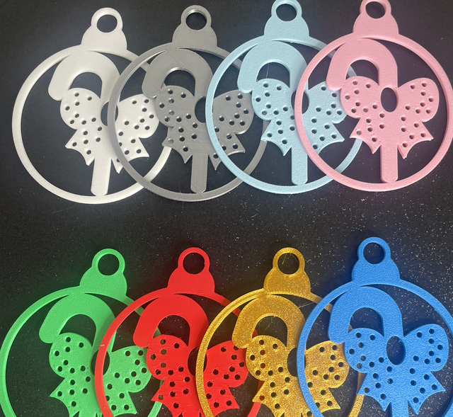 Ornement pour sapin - canne à sucre