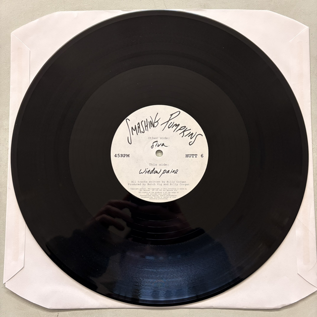 Smashing Pumpkins Siva Window Paine Vinyl 45 RPM Hut Recordings