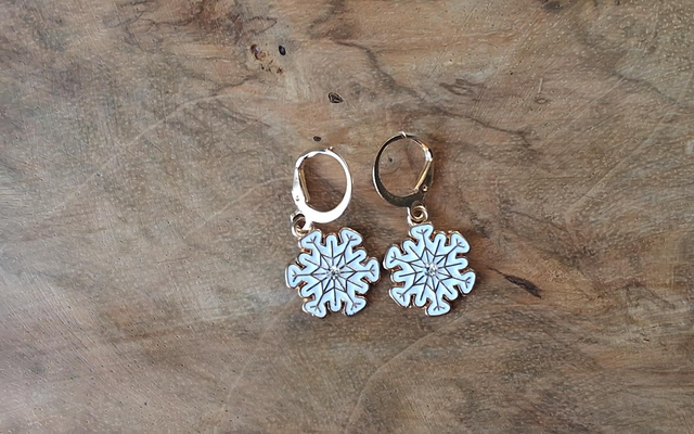 Boucles d'oreilles Noël 